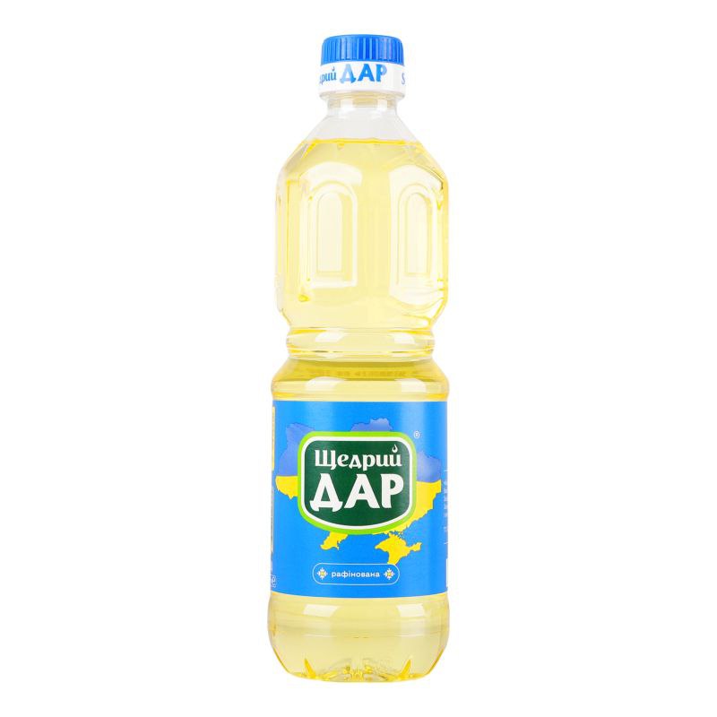 Олія соняшникова Щедрий Дар 0,5 л